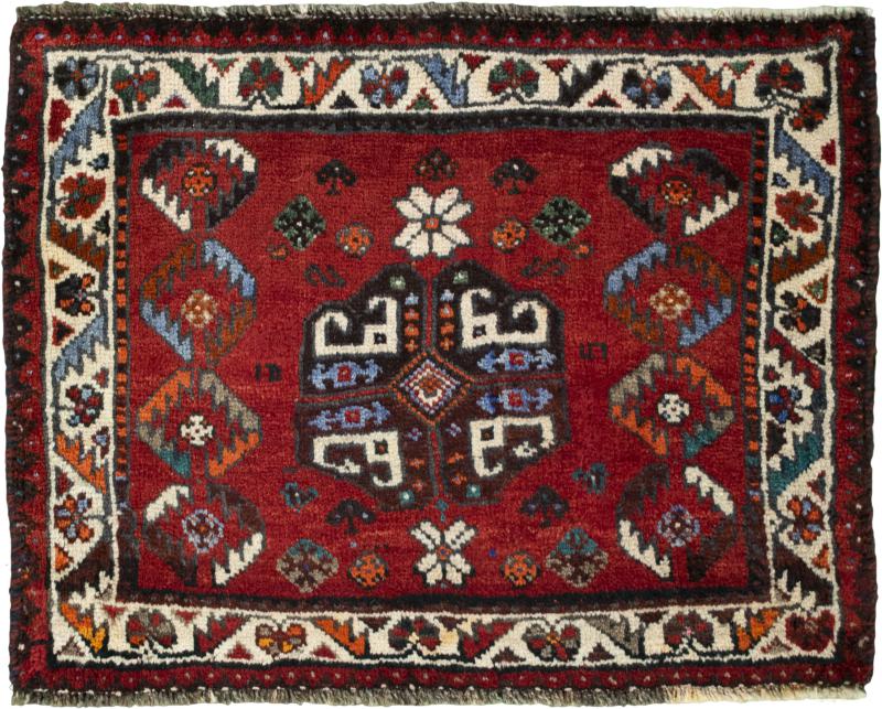 Persian Rug Shiraz 54x72 54x72, Persian Rug Knotted by hand