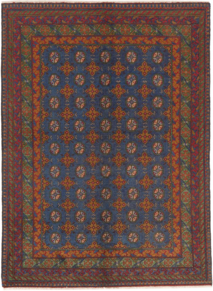 Tapete afegão Afegão Akhche 198x144 198x144, Tapete persa Atado à mão