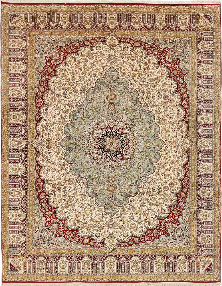 Tappeto indiano Cachemire di Seta 305x244 305x244, Tappeto persiano Annodato a mano