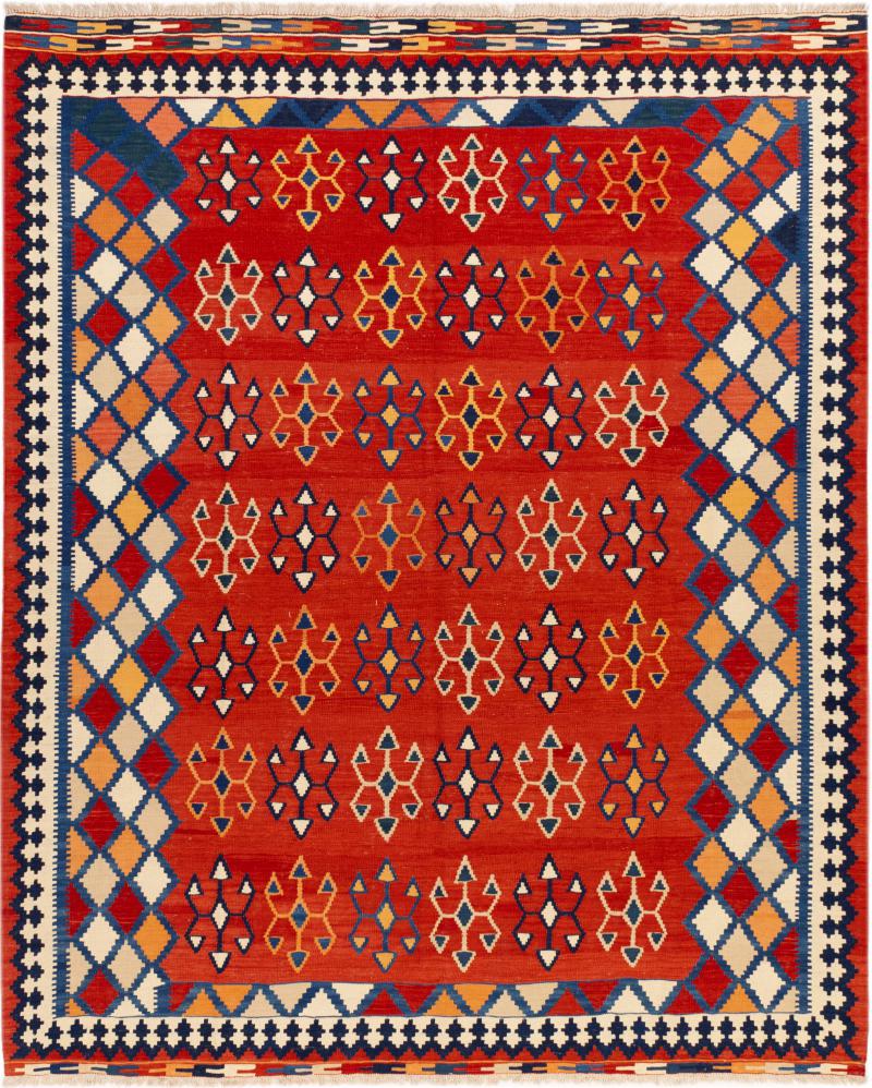 Alfombra persa Kilim Fars Ghashghai 289x236 289x236, Alfombra persa Tejido a mano