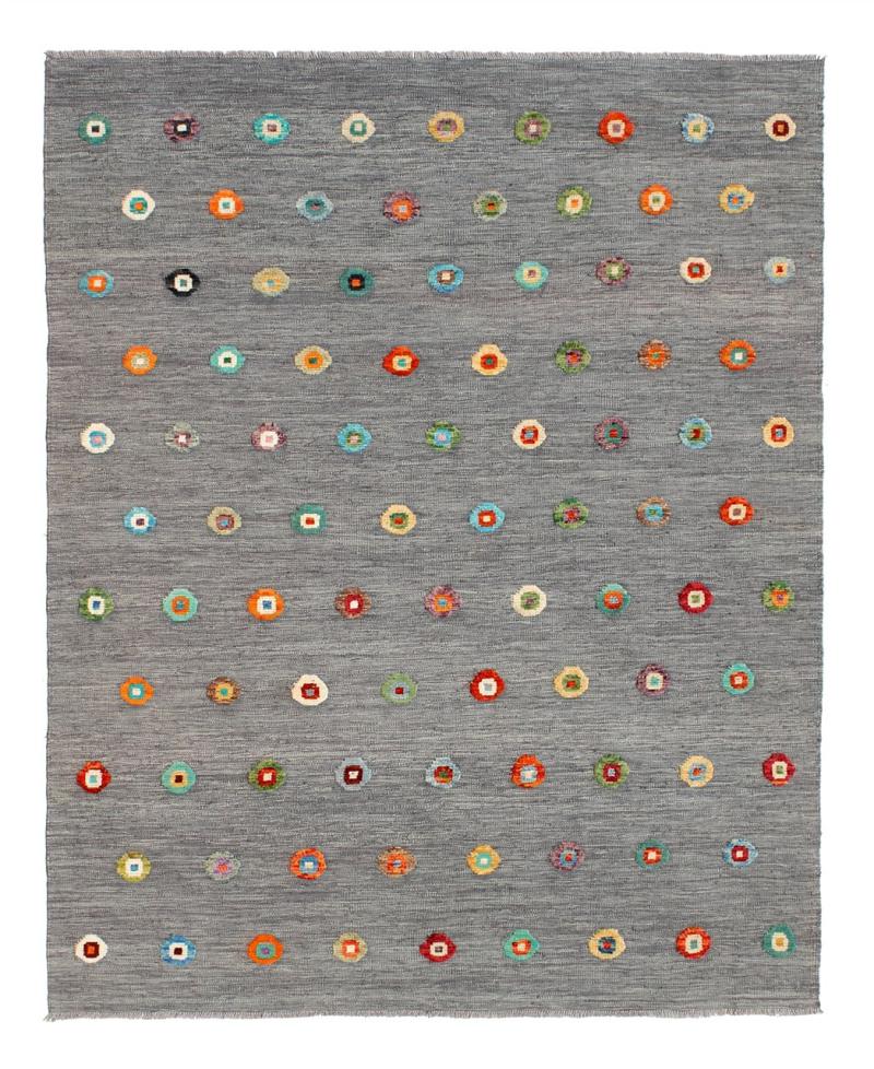 Alfombra afgana Kilim Afghan Nimbaft Edition 226x166 226x166, Alfombra persa Tejido a mano