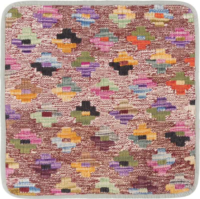 Tappeto Afgano Kilim Afghan Copricuscino 45x45 45x45, Tappeto persiano Annodato a mano