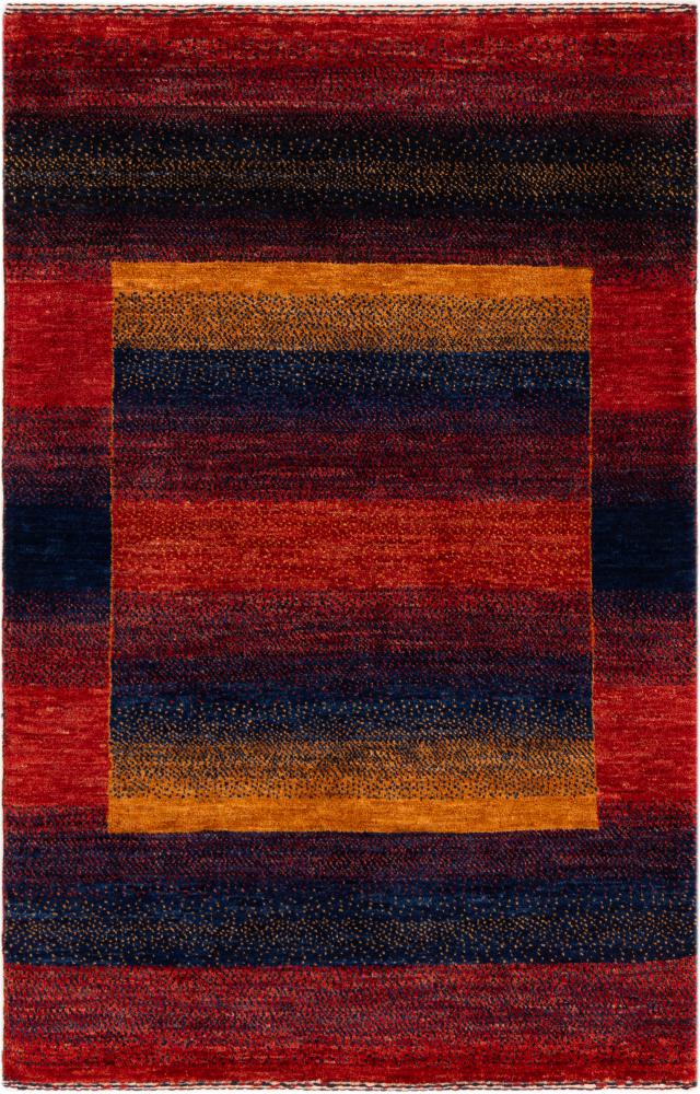 Persisk teppe Perser Gabbeh Loribaft Essence 121x77 121x77, Persisk teppe Håndknyttet