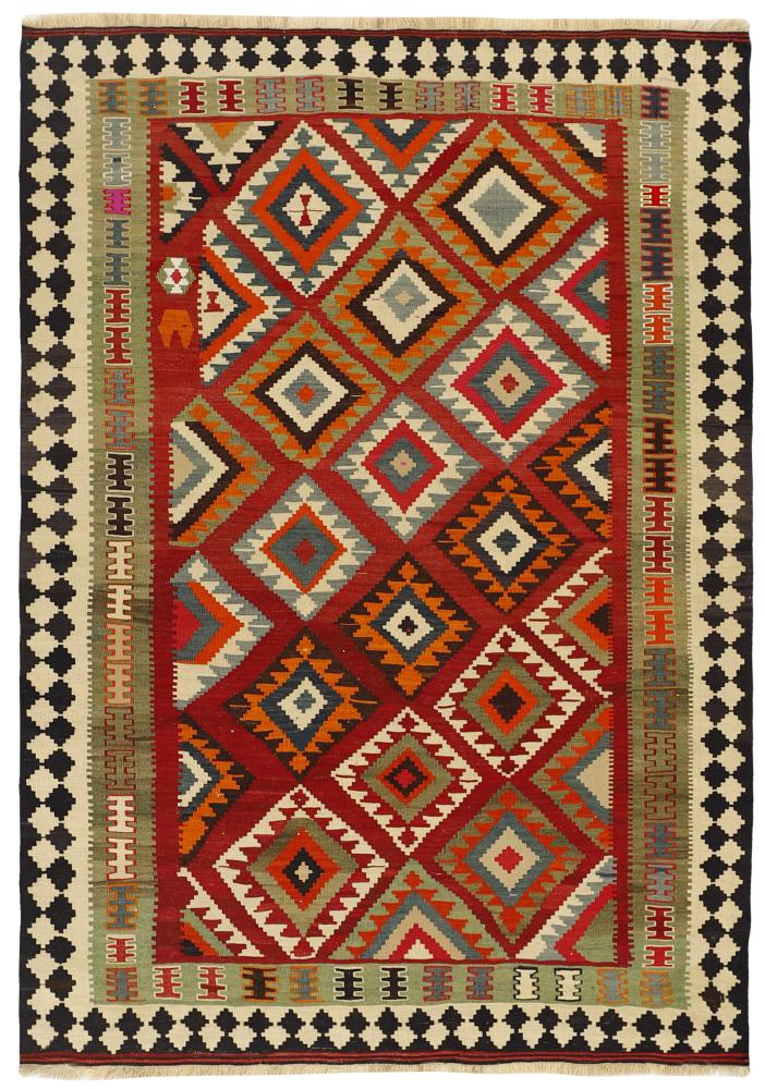 Persian Rug Kilim Fars 245x166 245x166, Persian Rug Woven by hand