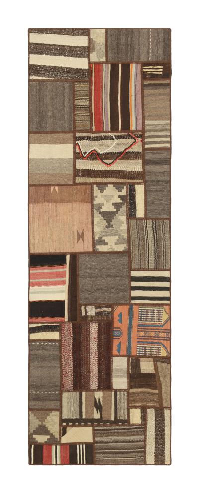 Tappeto persiano Kilim Patchwork 249x79 249x79, Tappeto persiano Tessuto a mano