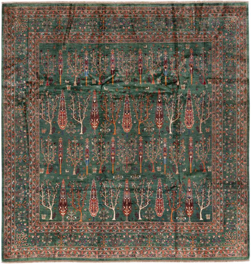 Pakistaans tapijt Ziegler Farahan 309x297 309x297, Perzisch tapijt Handgeknoopt