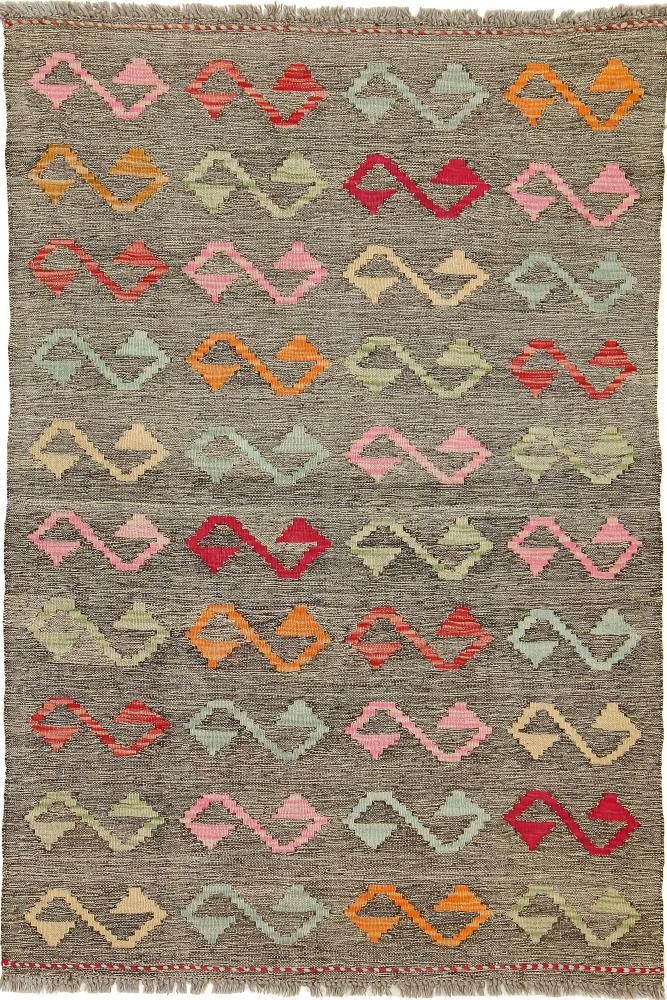 Tapete afegão Kilim Afegão 147x100 147x100, Tapete persa Tecido à mão