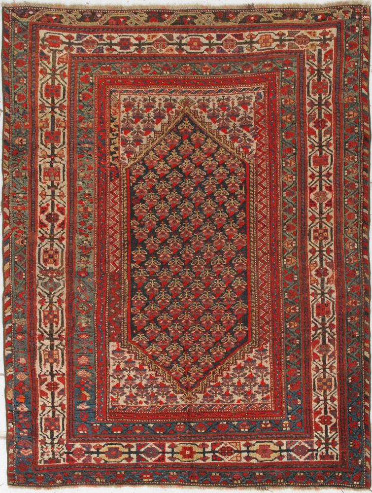 Perzisch tapijt Malayer Antiek 189x148 189x148, Perzisch tapijt Handgeknoopte