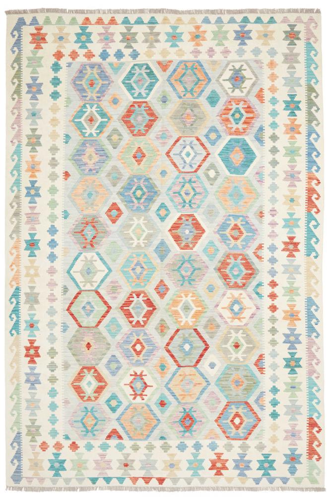 Afghaans tapijt Kilim Afghan 297x199 297x199, Perzisch tapijt Handgeweven