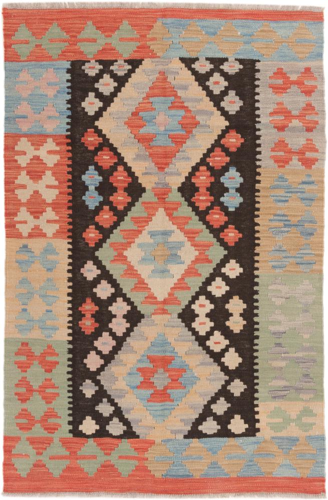 Tapete afegão Kilim Afegão 149x98 149x98, Tapete persa Tecido à mão