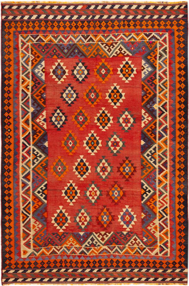Perzisch tapijt Kilim Fars Shiraz 241x159 241x159, Perzisch tapijt Handgeweven
