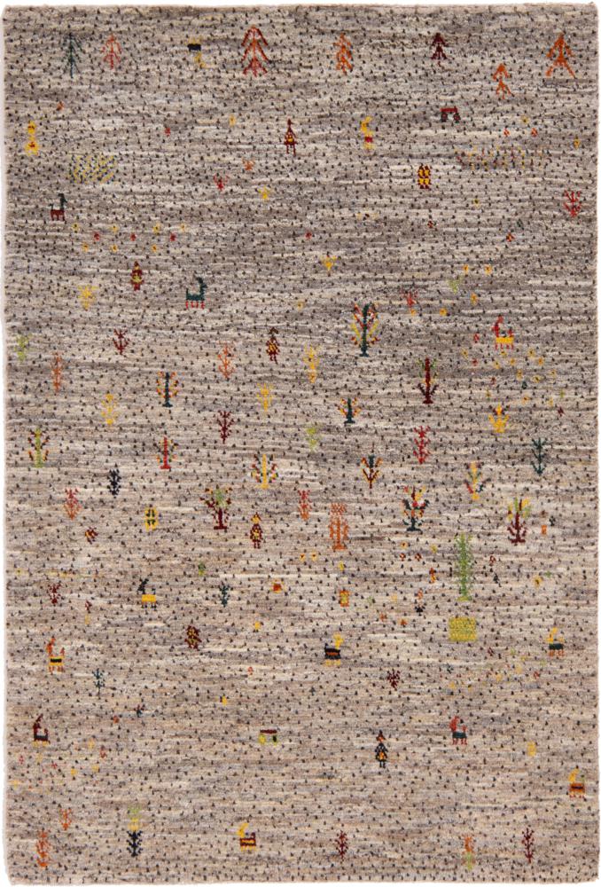 Tappeto persiano Persia Gabbeh Nomad 126x85 126x85, Tappeto persiano Annodato a mano