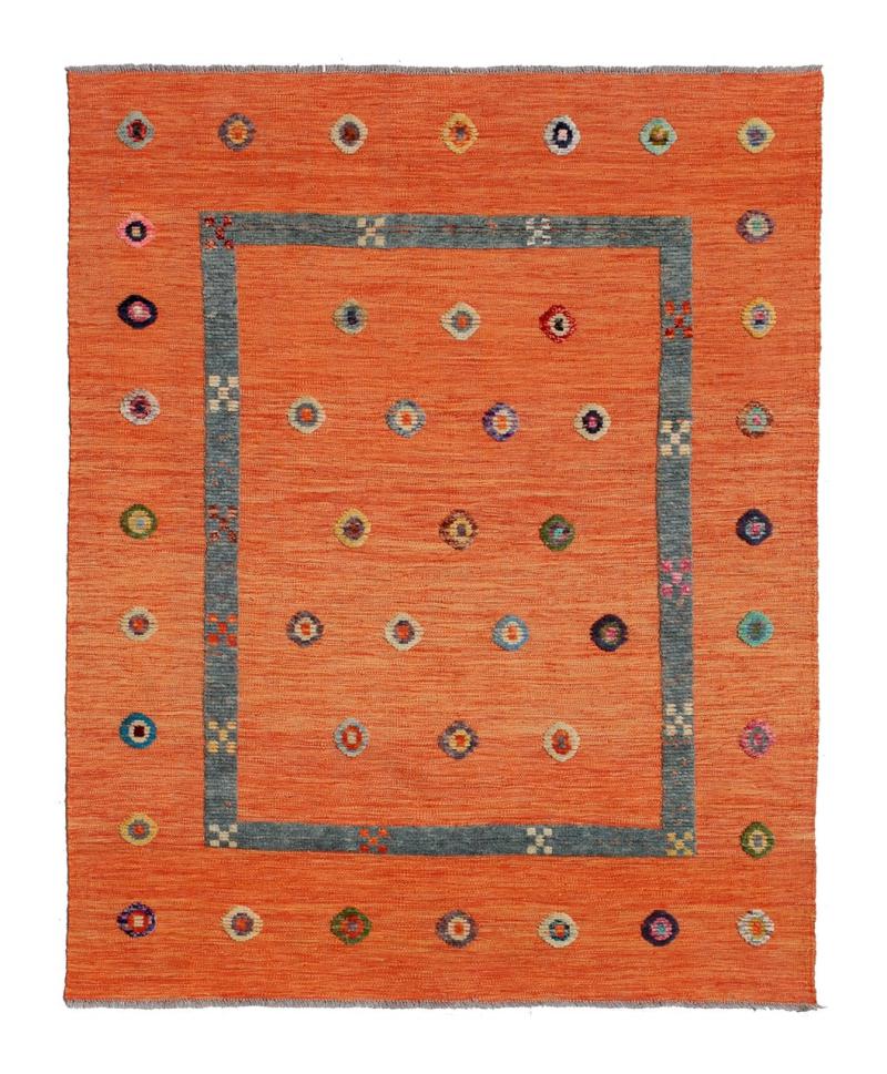 アフガンカーペット キリム アフガン Nimbaft Edition 193x151 193x151,  ペルシャ絨毯 手織り