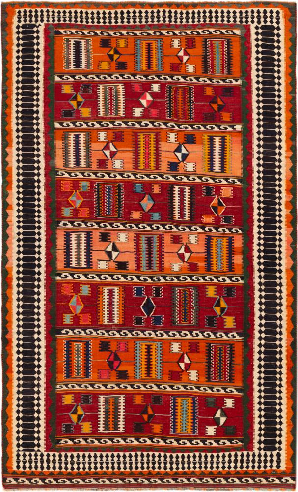 Persian Rug Kilim Fars Ghashghai 252x152 252x152, Persian Rug Woven by hand