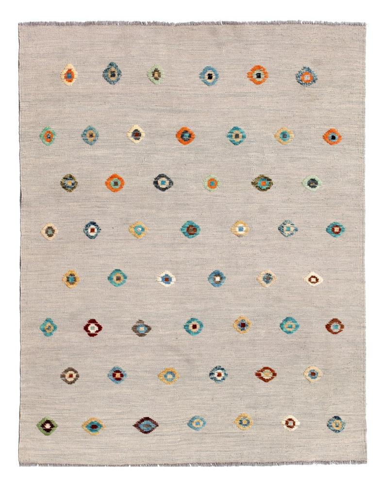 Alfombra afgana Kilim Afghan Nimbaft Edition 196x151 196x151, Alfombra persa Tejido a mano