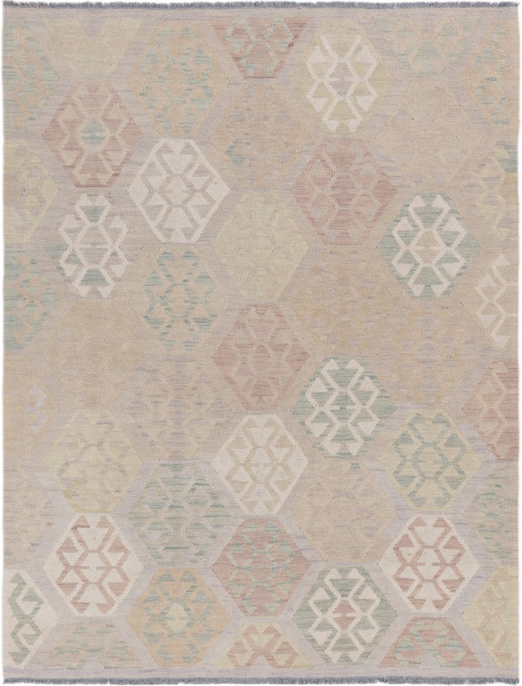 Tapete afegão Kilim Afegão 200x155 200x155, Tapete persa Tecido à mão