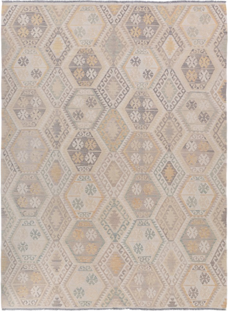 Afghanischer Teppich Kelim Afghan 341x257 341x257, Perserteppich Handgewebt