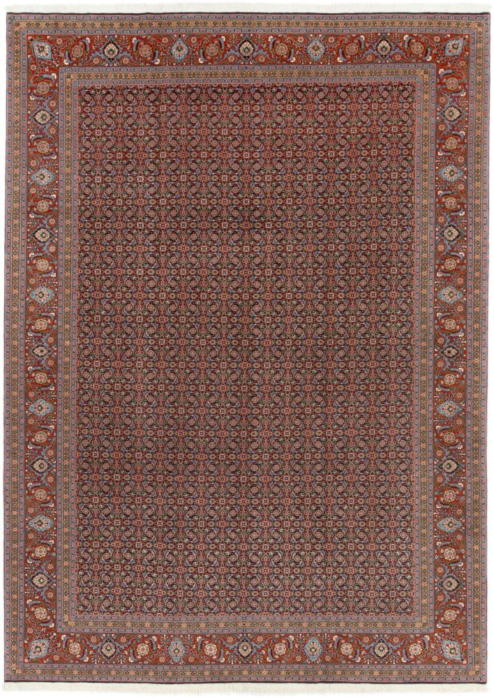 Tapete persa Tabriz 349x252 349x252, Tapete persa Atado à mão