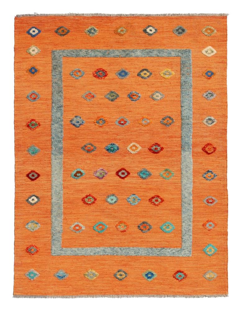 Alfombra afgana Kilim Afghan Nimbaft Edition 191x125 191x125, Alfombra persa Tejido a mano