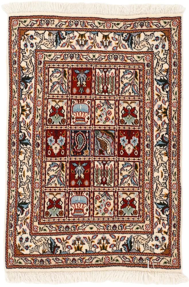 Tapis persan Moud Garden 90x62 90x62, Tapis persan Noué à la main