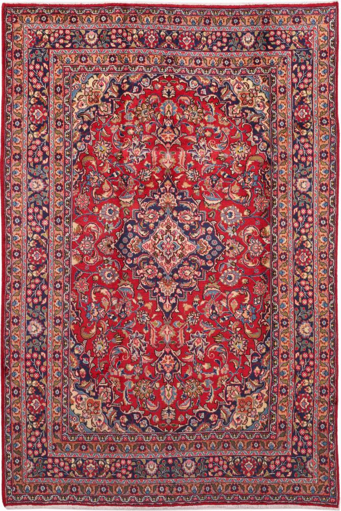 Persisk tæppe Mashhad 289x196 289x196, Persisk tæppe Knyttet i hånden