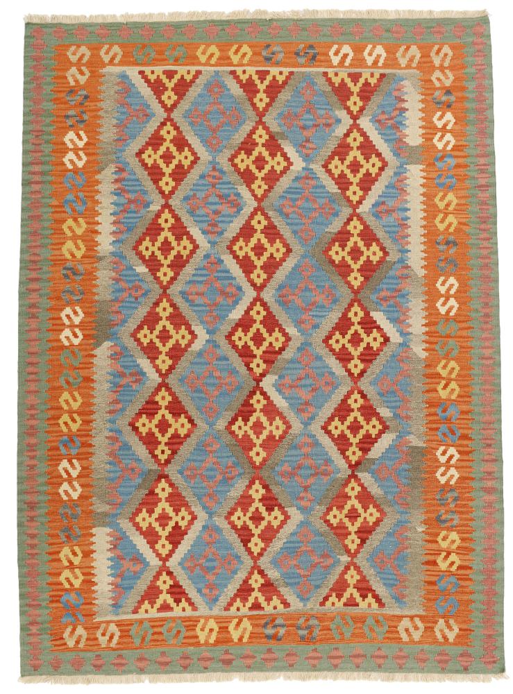 Tapete persa Kilim Fars 290x212 290x212, Tapete persa Tecido à mão