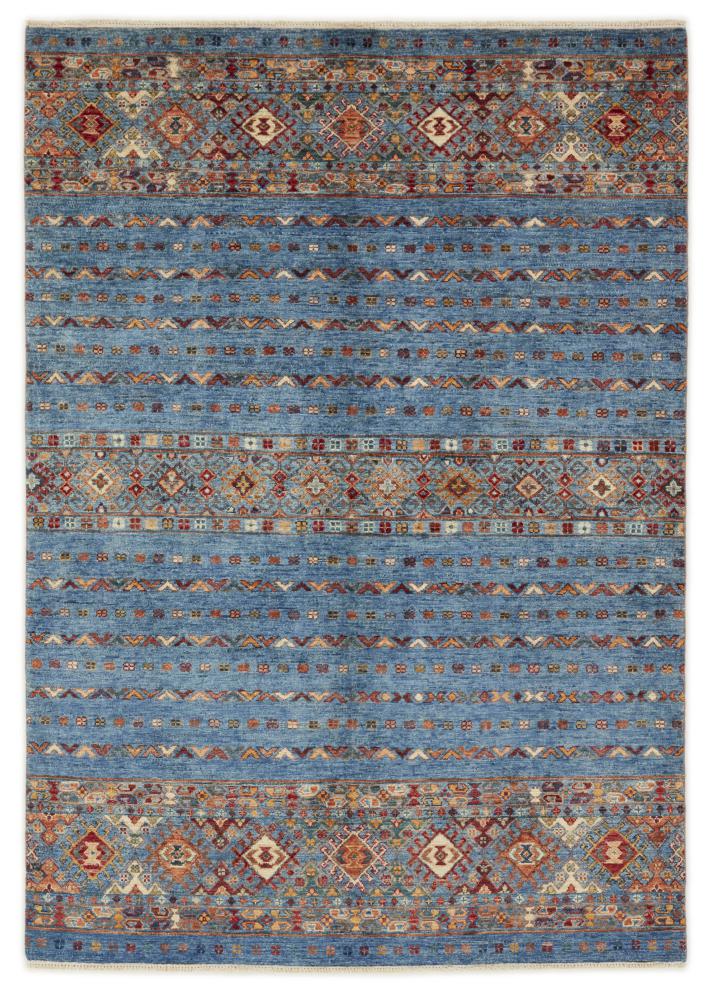 Afghan rug Arijana Klassik 207x147 207x147, Persian Rug Knotted by hand