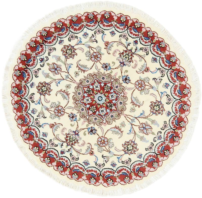 Persian Rug Tabriz 40Raj 100x100 100x100, Persian Rug Knotted by hand