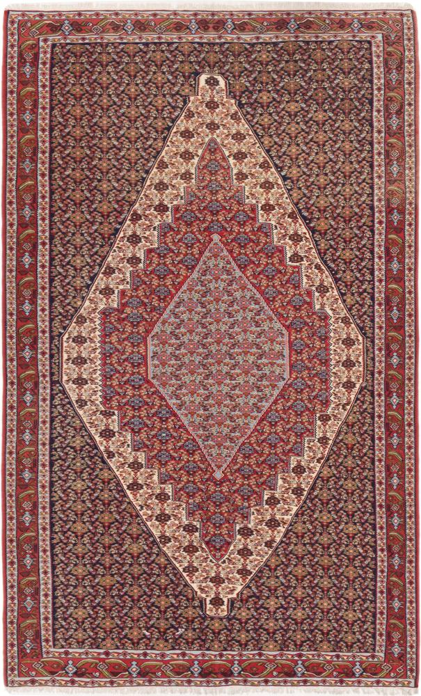 Tapete persa Kilim Senneh 331x199 331x199, Tapete persa Atado à mão