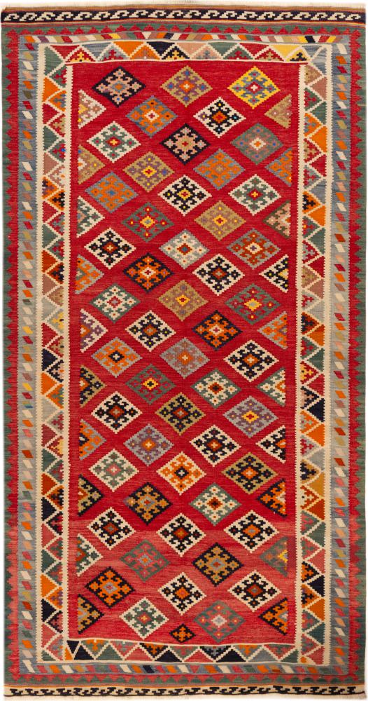 Perzisch tapijt Kilim Fars Shiraz 286x148 286x148, Perzisch tapijt Handgeweven