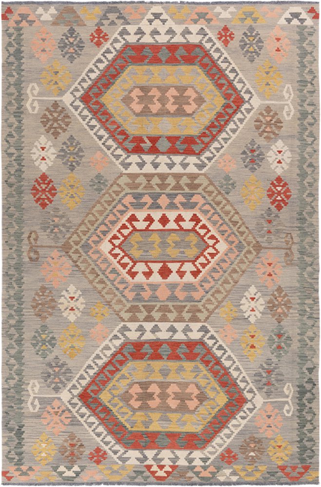 Tappeto afghano Kilim Afghan 302x200 302x200, Tappeto persiano Tessuto a mano