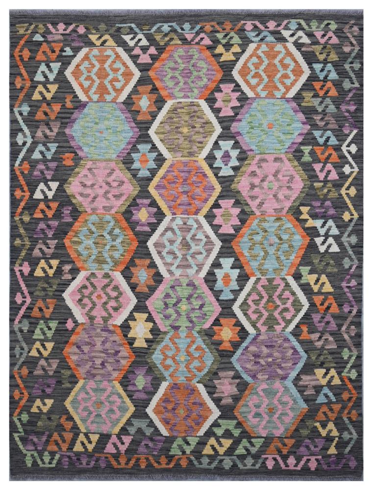 Afghan rug Kilim Afghan 204x155 204x155, Persian Rug Woven by hand