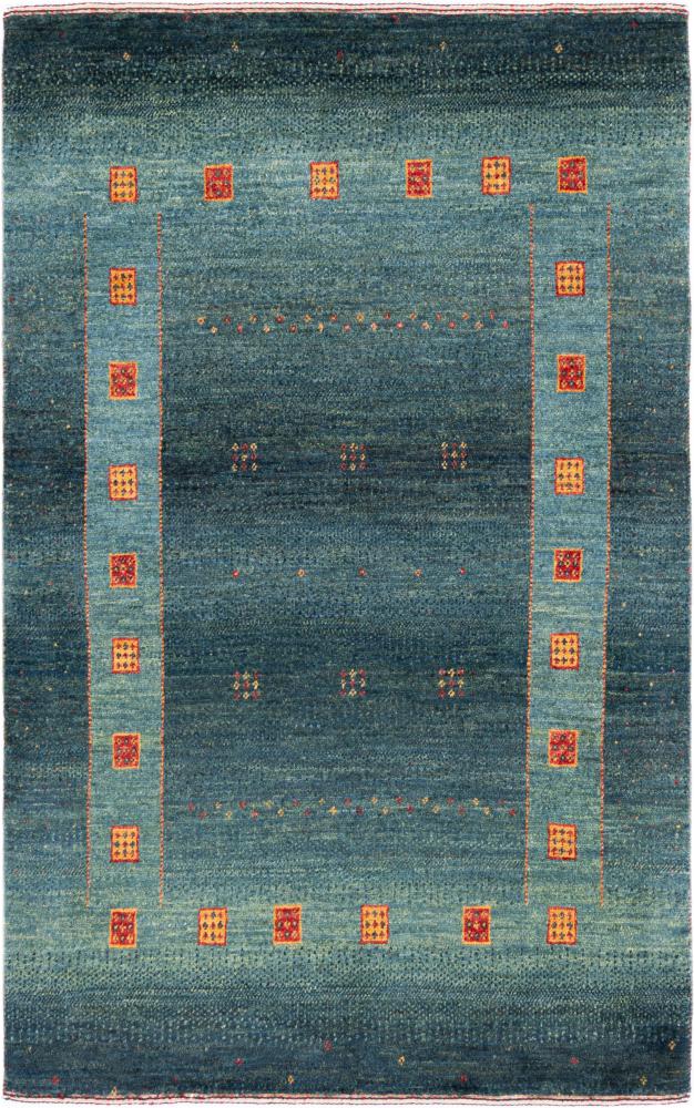Tapis persan Persan Gabbeh Loribaft Essence 129x79 129x79, Tapis persan Noué à la main