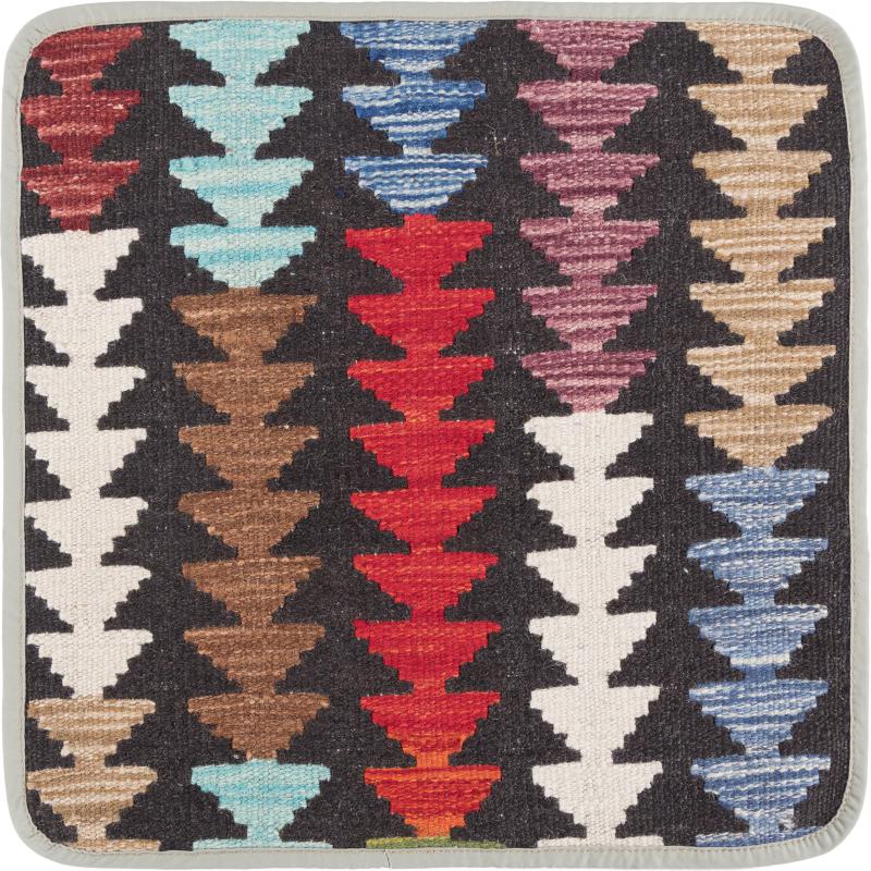 Tappeto Afgano Kilim Afghan Copricuscino 45x45 45x45, Tappeto persiano Annodato a mano