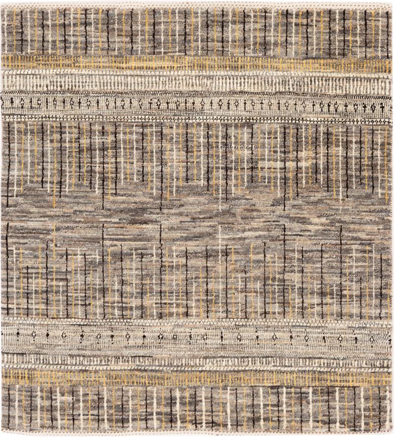 Perzisch tapijt Perzisch Gabbeh Loribaft Tabiibaft 110x105 110x105, Perzisch tapijt Handgeknoopte