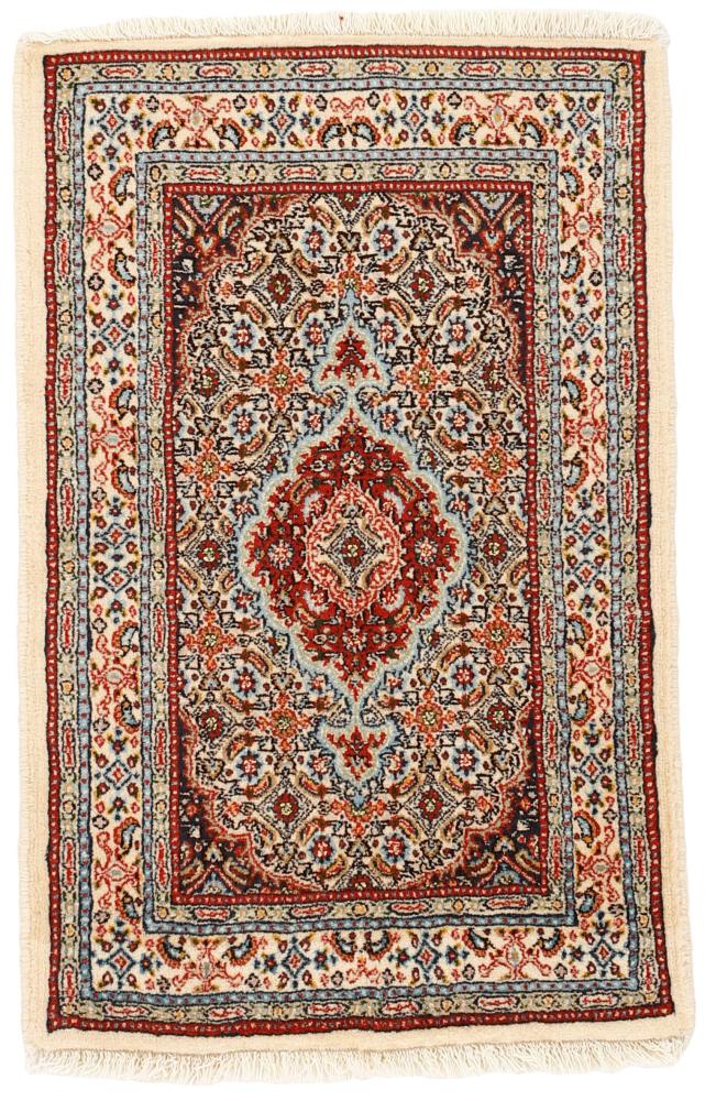 Perzisch tapijt Moud Mahi 89x58 89x58, Perzisch tapijt Handgeknoopte