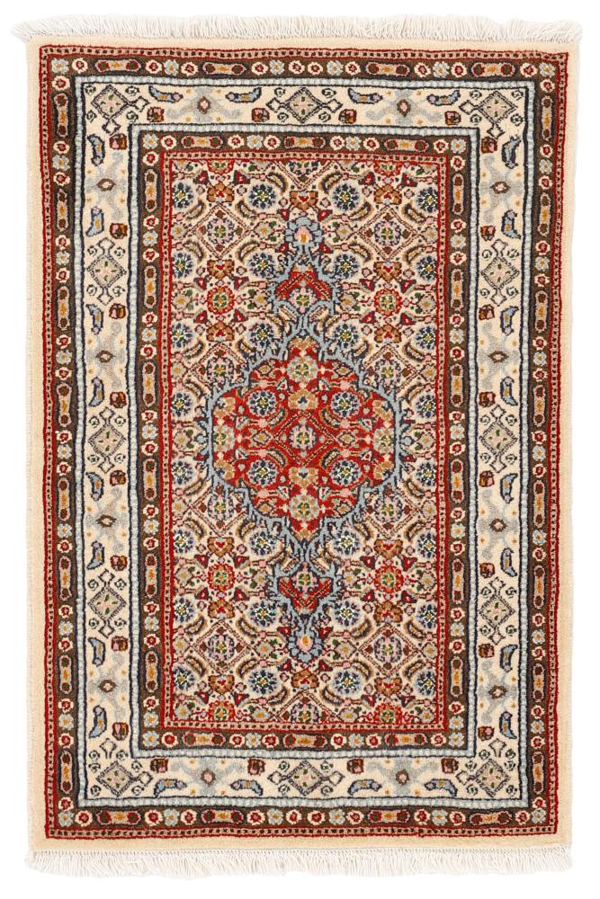 Tapis persan Moud Mahi 91x62 91x62, Tapis persan Noué à la main