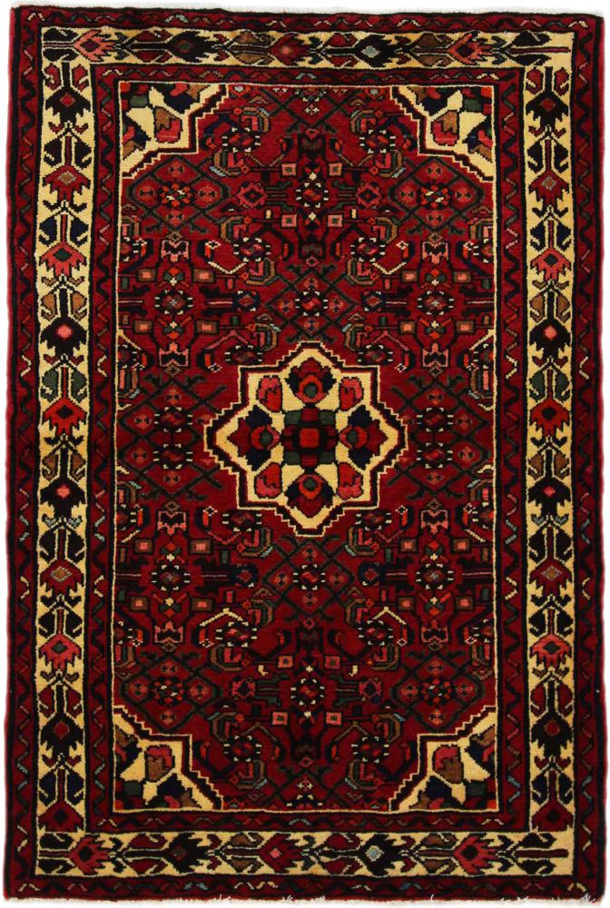 Persisk tæppe Hosseinabad 158x108 158x108, Persisk tæppe Knyttet i hånden