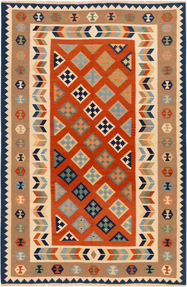 Perzisch tapijt Kilim Fars Shiraz 261x172 261x172, Perzisch tapijt Handgeweven