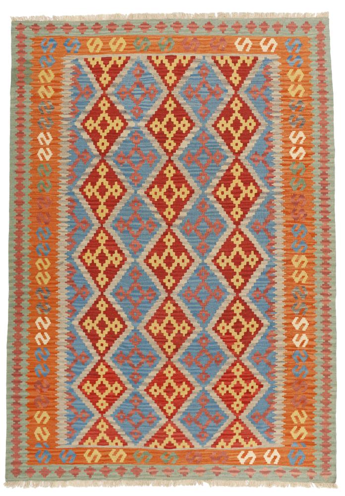 Tapete persa Kilim Fars 298x210 298x210, Tapete persa Tecido à mão