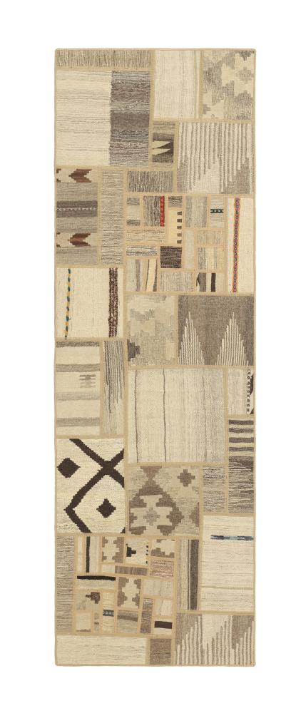 Persisk matta Kilim Patchwork 251x79 251x79, Persisk matta handvävd 
