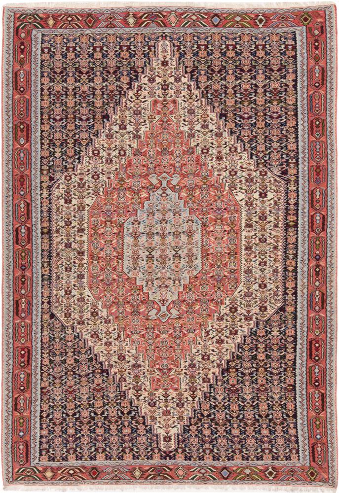 Tapete persa Kilim Senneh 301x212 301x212, Tapete persa Atado à mão