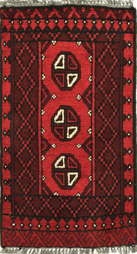 Afghan rug Afghan Akhche 94x49 94x49, Persian Rug Knotted by hand