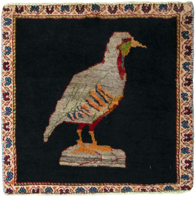 Tappeto persiano Shiraz 57x59 57x59, Tappeto persiano Annodato a mano