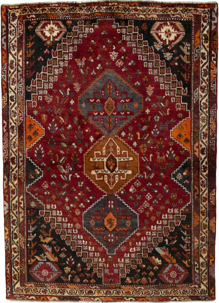 Tappeto persiano Shiraz 164x121 164x121, Tappeto persiano Annodato a mano