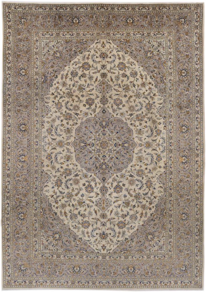 Tapis persan Kashan 349x244 349x244, Tapis persan Noué à la main