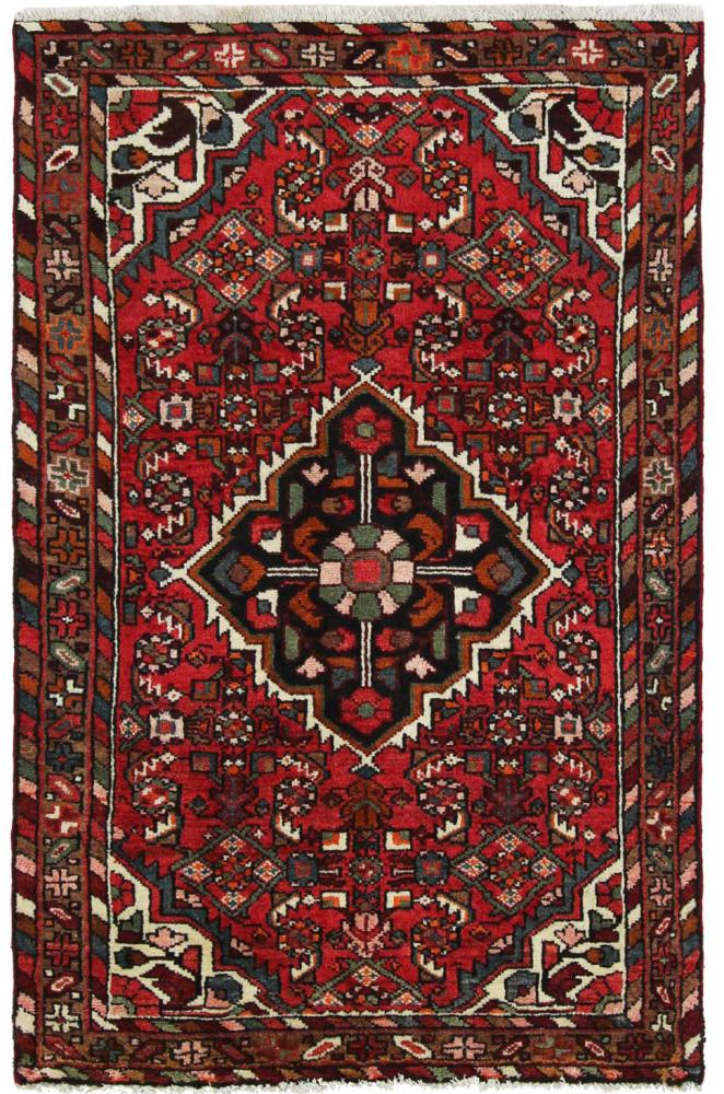 Persisk tæppe Hosseinabad 144x96 144x96, Persisk tæppe Knyttet i hånden