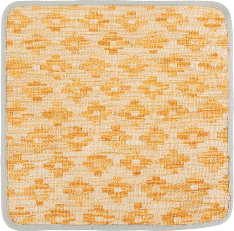 Afghan rug Kilim Afghan Cushion Cover 45x45 45x45, Persian Rug Knotted by hand