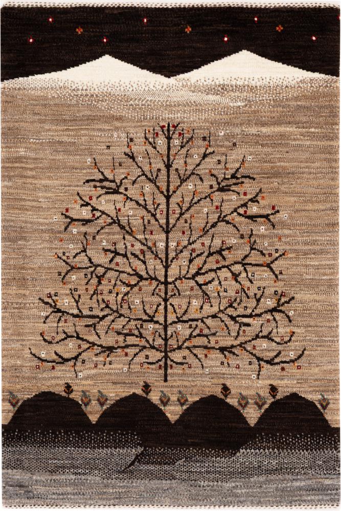 Perzisch tapijt Perzisch Gabbeh Loribaft Tabiibaft 122x86 122x86, Perzisch tapijt Handgeknoopte