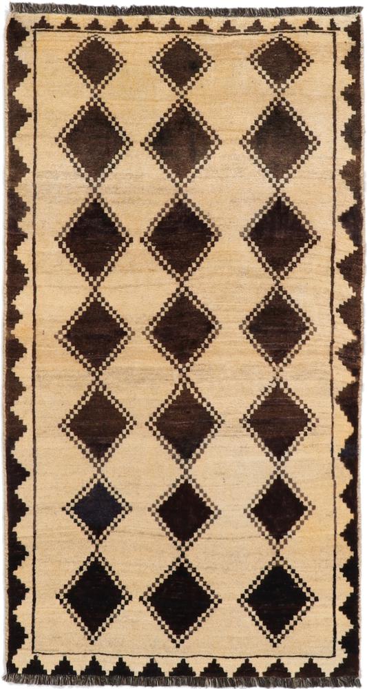 Persian Rug Persian Gabbeh Old 221x116 221x116, Persian Rug Knotted by hand